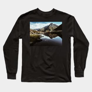 Swiss Alpine Mountain Vista Long Sleeve T-Shirt